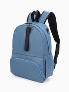 Рюкзак школьный FULLDORN на молнии, с карманами, однотонный, размер 30×10×41 см, голубой - Фото 10