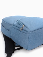 Рюкзак школьный FULLDORN на молнии, с карманами, однотонный, размер 30×10×41 см, голубой - Фото 6