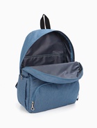 Рюкзак школьный FULLDORN на молнии, с карманами, однотонный, размер 30×10×41 см, голубой - Фото 7