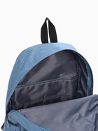 Рюкзак школьный FULLDORN на молнии, с карманами, однотонный, размер 30×10×41 см, голубой - Фото 8