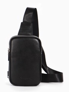 Сумка-слинг на молнии, цвет чёрный - Фото 2