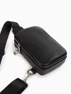 Сумка-слинг на молнии, цвет чёрный - Фото 4