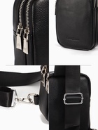 Сумка-слинг на молнии, цвет чёрный 9932676