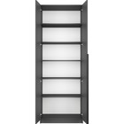 Шкаф 2-х дверный «Локер», 800×530×2200 мм, с полками, цвет серый диамант - Фото 3