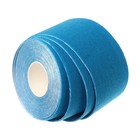 Кинезио - тейп, 3,8 см × 5 м, цвет синий - фото 8130567