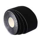 Кинезио - тейп, 3,8 см × 5 м, цвет чёрный - Фото 12