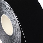 Кинезио - тейп, 3,8 см × 5 м, цвет чёрный - фото 4392164