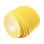 Кинезио - тейп, 5 см × 5 м, цвет жёлтый - фото 4392214