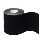 Кинезио - тейп, 7,5 см × 5 м, цвет чёрный - Фото 9