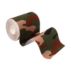 Кинезио - тейп, 7,5 см × 5 м, цвет камуфляж - Фото 8