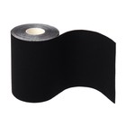Кинезио - тейп, 10 см × 5 м, цвет чёрный - Фото 9