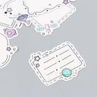 Наклейки для творчества "Заметки. Космос" набор 40 шт 11,5х9,7 см - фото 24637466