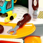 Игровой модуль детский 2 в 1 «Самолёт», верстак с инструментами, 45 элементов - Фото 11