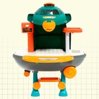 Игровой модуль детский 2 в 1 «Самолёт», верстак с инструментами, 45 элементов - Фото 16