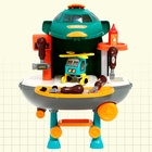 Игровой модуль детский 2 в 1 «Самолёт», верстак с инструментами, 45 элементов - Фото 7