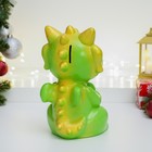 Копилка "Дракон Скай - На счастье" зелёный, 12х10х20см - фото 24259212