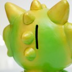 Копилка "Дракон Скай - На счастье" зелёный, 12х10х20см - фото 24259213