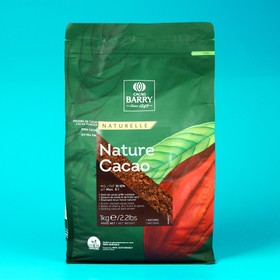 Какао-порошок Cacao Barry Nature, с пониженным содержанием жира, 1 кг