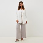 Пиджак женский с поясом MIST plus-size, р.56, белый - Фото 2