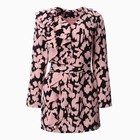 Платье женское с воланом MIST, размер 46, розовый - фото 25566388