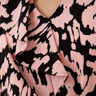 Платье женское с воланом MIST, размер 50, розовый - Фото 3