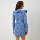 Платье женское с воланом MIST, размер 42, голубой - Фото 4