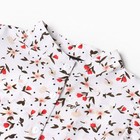 Платье мини женское с рюшами MIST, размер 48, белое - Фото 5