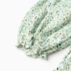 Платье женское миди MIST Flower, зеленый. р.42 - фото 25277816