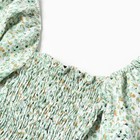 Платье женское миди MIST Flower, зеленый. р.48 - фото 24319515