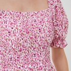 Платье женское миди MIST Flower, фиолетовый. р.44 - Фото 3