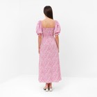 Платье женское миди MIST Flower, фиолетовый. р.44 - Фото 8