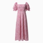 Платье женское миди MIST Flower, фиолетовый. р.44 - Фото 9