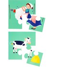 Двусторонний пазл 6+1 «Ферма», 24 элемента - фото 22754950