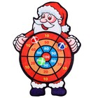 Дартс «Дед мороз», 3 шарика на липучках, крючок - фото 320071191