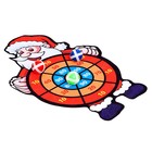 Дартс «Дед мороз», 3 шарика на липучках, крючок - фото 3615460