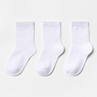 Набор носков (3 пары) для девочки, размер 18-20 - фото 320161892