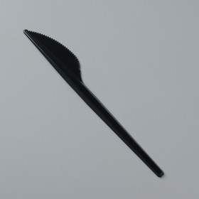 Нож одноразовый 'Черный' 15 см