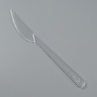 Нож одноразовый "Буфет" прозрачный, 18 см - фото 320071502