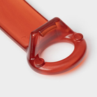 Открывашка винтовых крышек, 14 см, пластик, красная - Фото 4