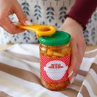 Открывашка винтовых крышек, 14 см, пластик, красная - Фото 6