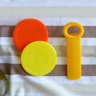 Открывашка винтовых крышек, 14 см, пластик, красная - Фото 7