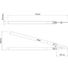 Сучкорез плоскостной, обходной, 30.7" (78 см), c деревянными ручками - Фото 2