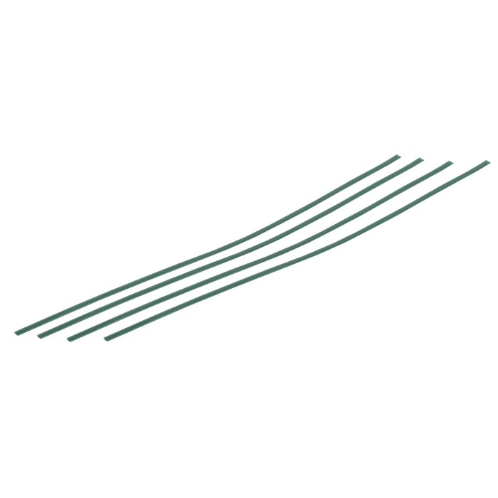 Проволока подвязочная, h = 15 см, зелёная, набор 100 шт. - Фото 1