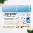 Подарочный набор новогодний, письмо Деду Морозу 4 шт., почтовый ящик, марки «Полярная почта» - Фото 7