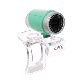 

УЦЕНКА Веб-камера CBR CW 830M Green, 0.3 МП, 640х480, USB 2.0, микрофон, зеленая