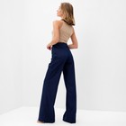 Брюки женские MINAKU: Jeans Collection цвет синий, р-р 50 - Фото 3