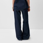 Брюки женские MINAKU: Jeans Collection цвет синий, р-р 50 - Фото 4
