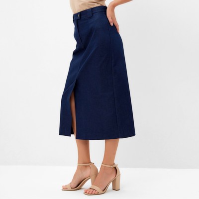 Юбка женская MINAKU: Jeans Collection цвет синий, р-р 44