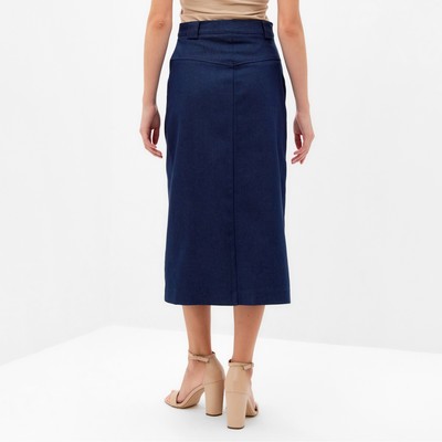 Юбка женская MINAKU: Jeans Collection цвет синий, р-р 44