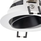 Свет-к встр-й, ARTIN, скрыт ламп круг 90х90х30мм монтаж отв-е 75х75мм GU5.3 Al белый 51429 9 - фото 22863530